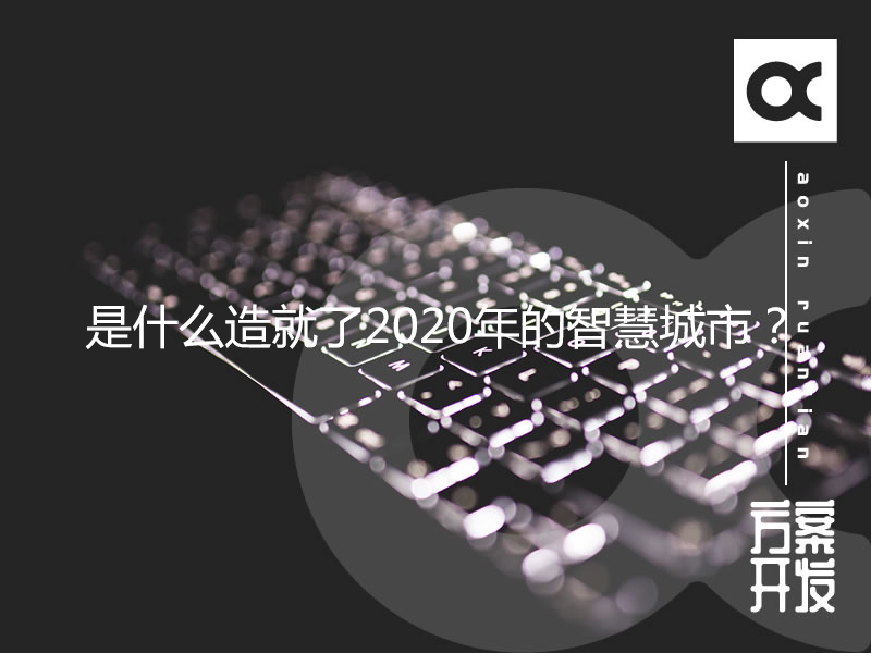 是什么造就了2020年的智慧城市？