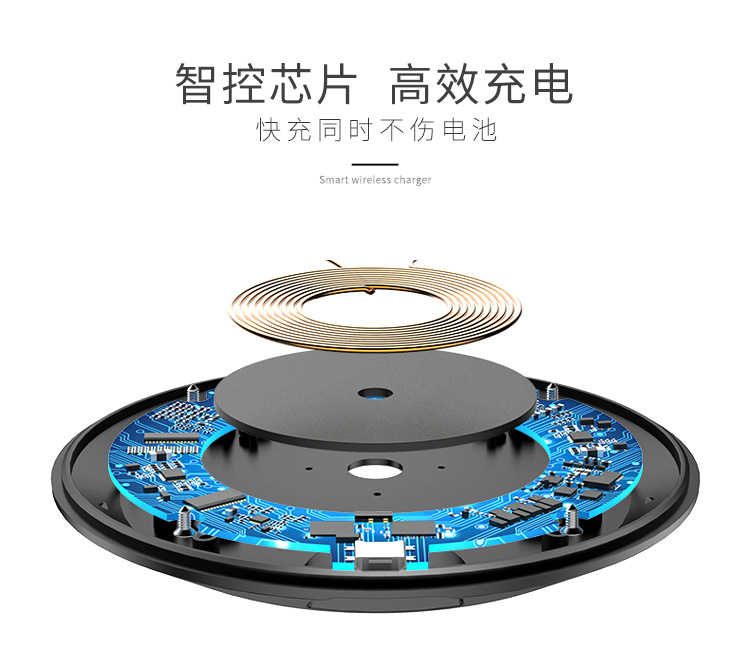 充電寶解決解決方案的功能-智控芯片，高效充電