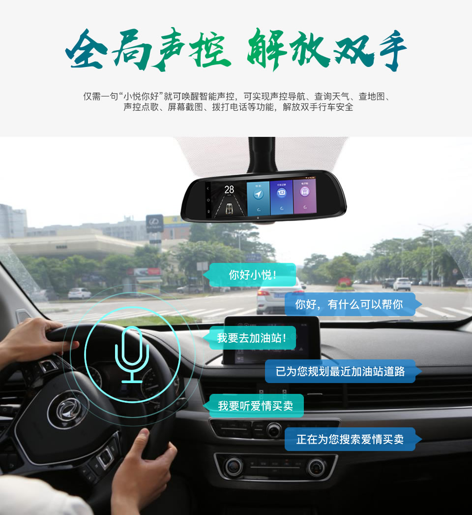 全局聲控，解放雙手